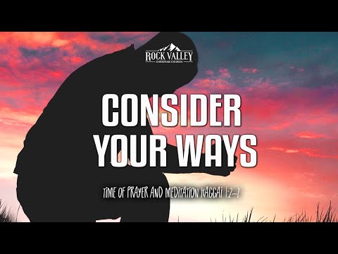 Focusing on God First | Haggai 1:2-7 | Prayer Video