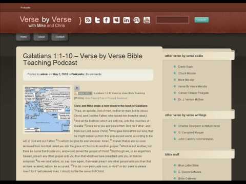 Galatians 1:1-10 Verse By Verse Part 2