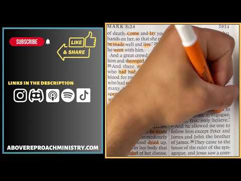 Day 5: Observing Grammatical Structure In The Gospels | Mark 5:21-43