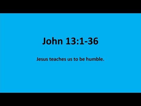 Bible Study: John 13:1-38