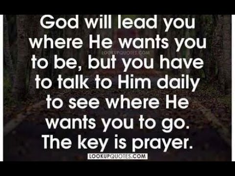 Word of Encouragement - I want to know Your Ways (Exodus 33:13)