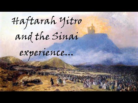 #17 Haftarah Yitro from Isaiah 6:1-13 - Parallels with the Sinai Experience!