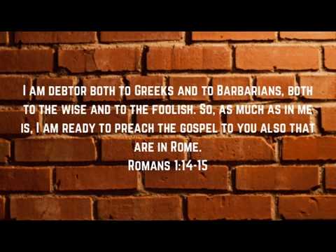Romans 1:14-15