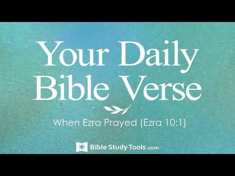 When Ezra Prayed (Ezra 10:1)