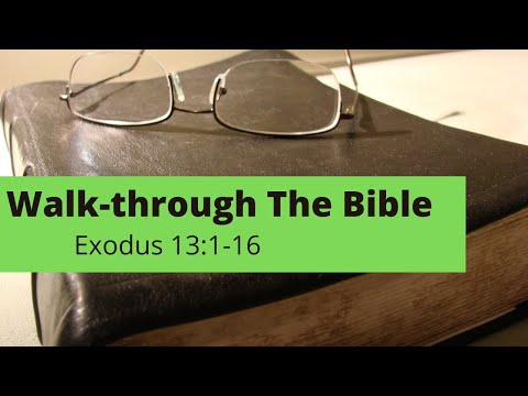 Walk - Through the Bible - Exodus 13: 1-16