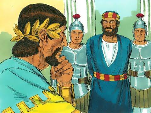 Acts 12:1- 24 - Peter’s Miracle Escape from Prison, Herod, wearing his royal robes