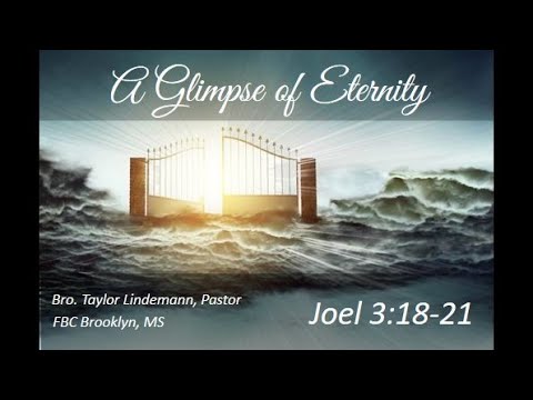 A Glimpse of Eternity - Joel 3:18-21