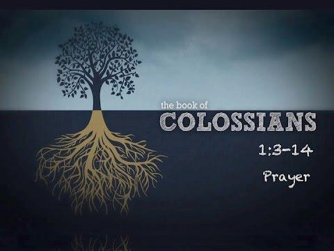 Prayer Colossians 1:3-14