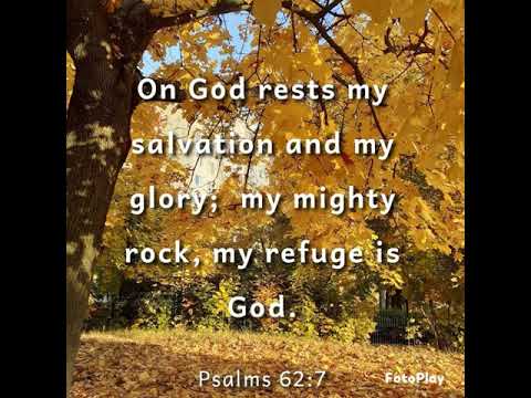 Trust in Him                   Psalm 62:6-8