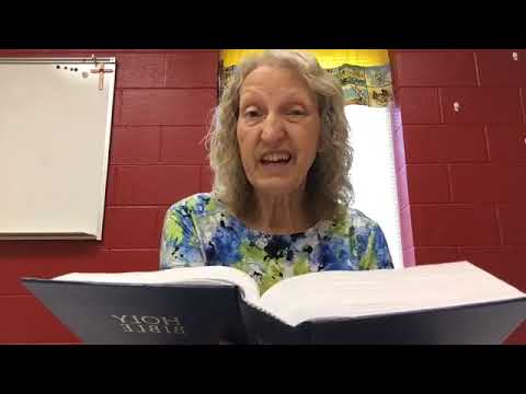 Children's Sunday School: "Samuel in the Tabernacle" (1 Samuel 1:24-28; 2:18-26; 3) – 6/7/20