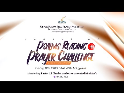 Day 29: 40days of Psalms Reading + Prayer Challenge with Pastor J.E Charles | Isaiah 58:3-7