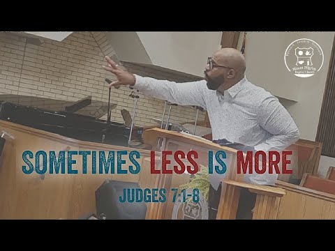 #SquadGoals | SOMETIMES LESS IS MORE - Judges 7:1-8 | #PilgrimStrong