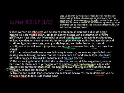 Woorden voor jou - Esther 8:9-17 - Vreugde en blijdschap!