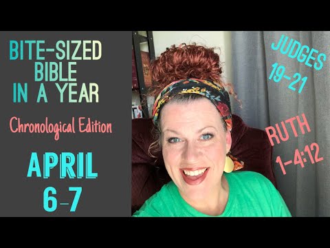 BSB in a Year: judges 19-21 and Ruth 1-4:12