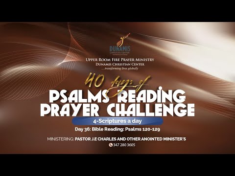 Day 36: 40days of Psalms Reading + Prayer Challenge with Pastor J.E Charles | Isaiah 58:3-7
