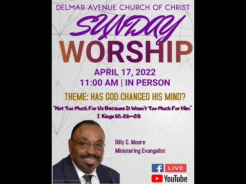 Has God Changed His Mind: Not Too Much for Us Because It Wasn't Too Much for Him (I Kings 12:26-28)