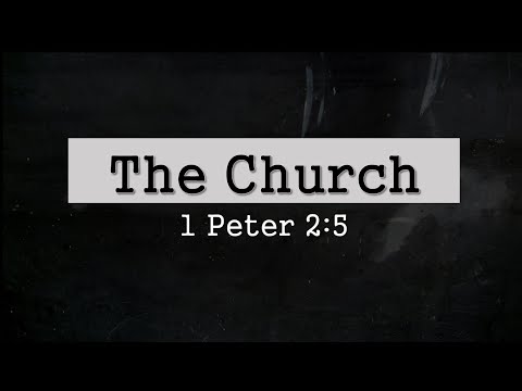 The Church (1 Peter 2:5)
