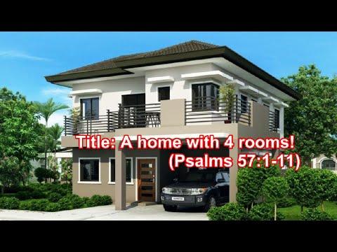 Title: A home with 4 rooms! - Psalm 57:1-11 / Rev. Herbert D. John