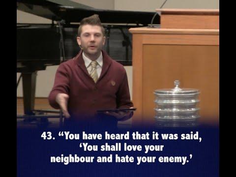 "Loving your Enemy" ... Matt.5: 43 - 48