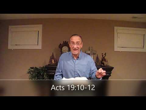 Trinity Bible Study December 3, 2020 Acts 19:8-12