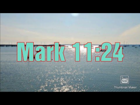 Mark 11:24
