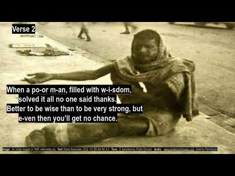 Ecclesiastes 9:13-18   Foolish Rulers