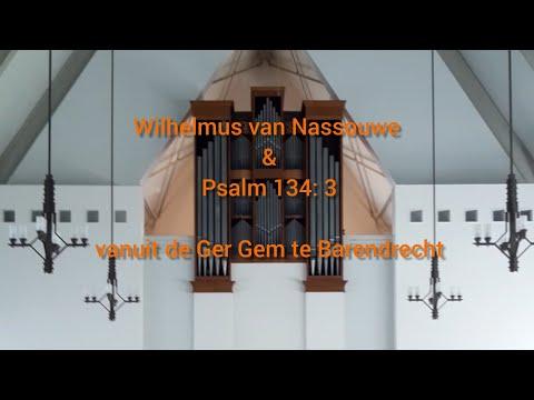 Het Wilhelmus & Psalm 134: 3 vanuit de Ger Gem te Barendrecht