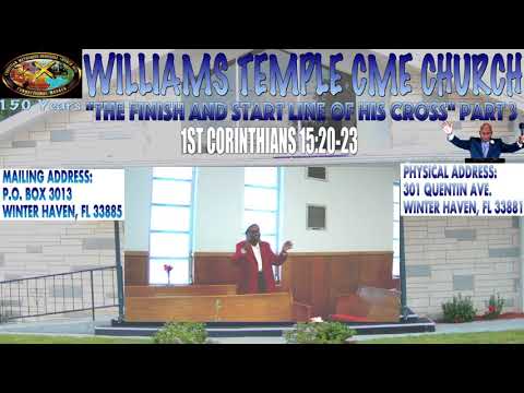 The Finish and Start of His Cross Part 3 1 Corinthians 15:20-23 4-18-21