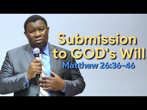 Submission to GOD's Will Matthew 26:36-46 | Pastor Leopole Tandjong