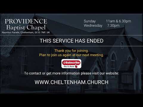 Midweek Service: Salvation is from the Lord (Psalm 37:39-40)