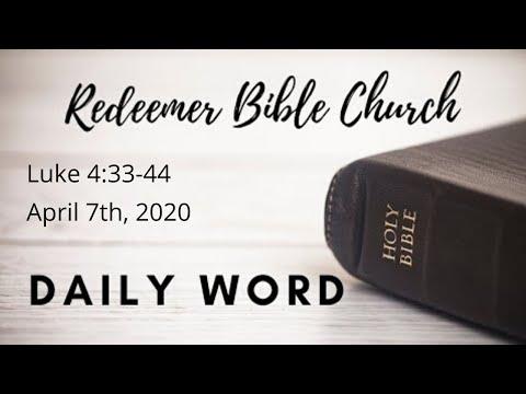 Daily Word | Luke 4:33-44