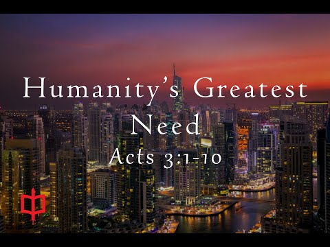 Acts 3: 1-10 Sunday Service 6-21-20