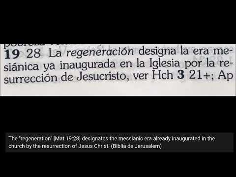 Did the Messianic age, Kingdom of God begin with the resurrection of Jesus Christ? Matthew 19:28