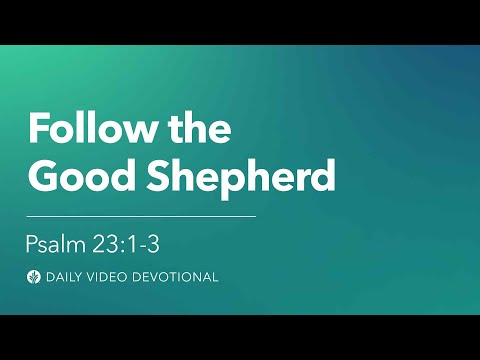 Follow the Good Shepherd | Psalm 23:1–3 | Our Daily Bread Video Devotional