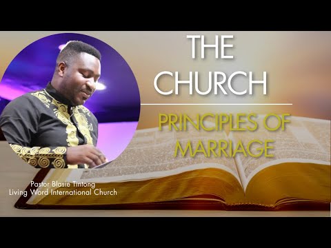 "The Church": Principles of Marriage: // Habakkuk 2 , Proverbs 31:26-27 // Pastor Blaise Tintong