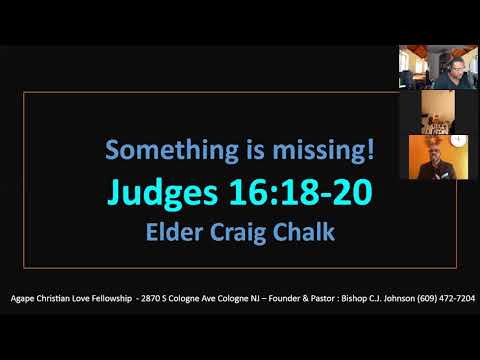 Something is Missing ! Judges 16:18-20