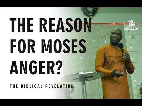 Biblical revelation by Pastor Apha: The reason for Moses' Anger (Exodus 32:19)