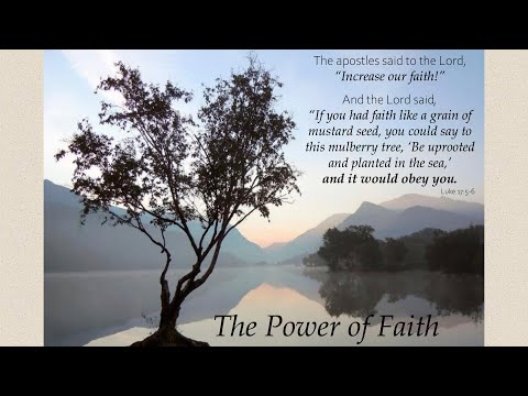 The Power of Faith - Luke 17:5-6