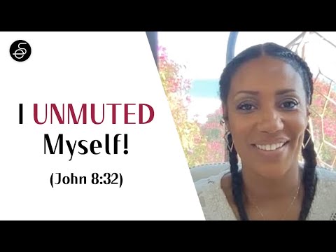 I UNMUTED Myself! (John 8:32) #freedom #victory #authentic