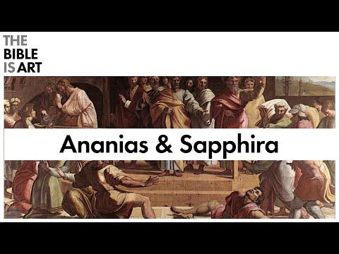 The Art of Ananias &amp; Sapphira | Acts 5:1-11