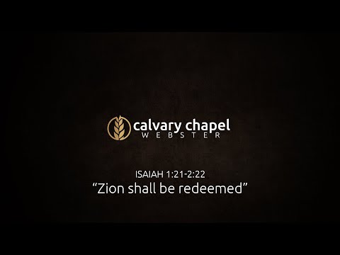 Teaching – Isaiah 1:21 - 2:22