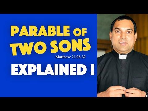 Parable of Two Sons Explained (Matthew 21:28-32)