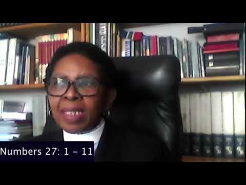 Celebrating Women - Refusing to be silenced. Rev. Storia Seitisho. Numbers 27: 1 - 11. 08/08/2021