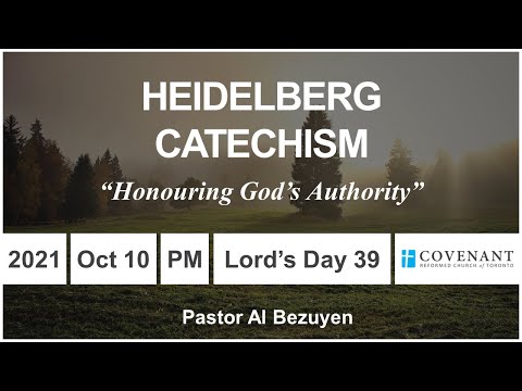 Romans 13:1-8 "Honouring God's Authority"