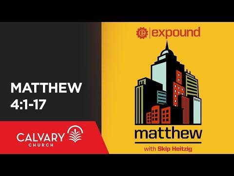 MATTHEW 4:1-17 - Skip Heitzig