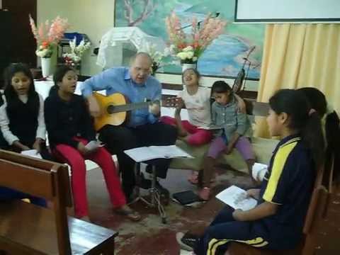 T4T in Bolivia sings Psalm 115:1-3