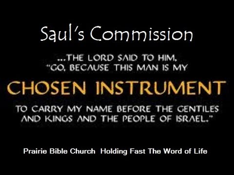 Trophy of God's Grace (Acts 9: 10-25)  5/28/17