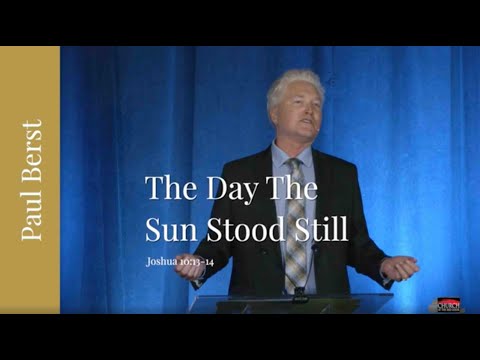 Sunday Gathering - The Day the Sun Stood Still, Joshua 10:13-14