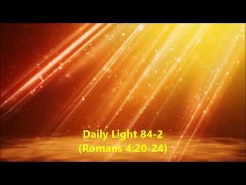 Daily Light March 24th, part 2 (Romans 4:20-24)
