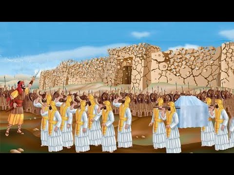 Lesson 48 The Fall of Jericho Joshua 5:1,10-15; 6 Betty Lukens Through the Bible in Felt